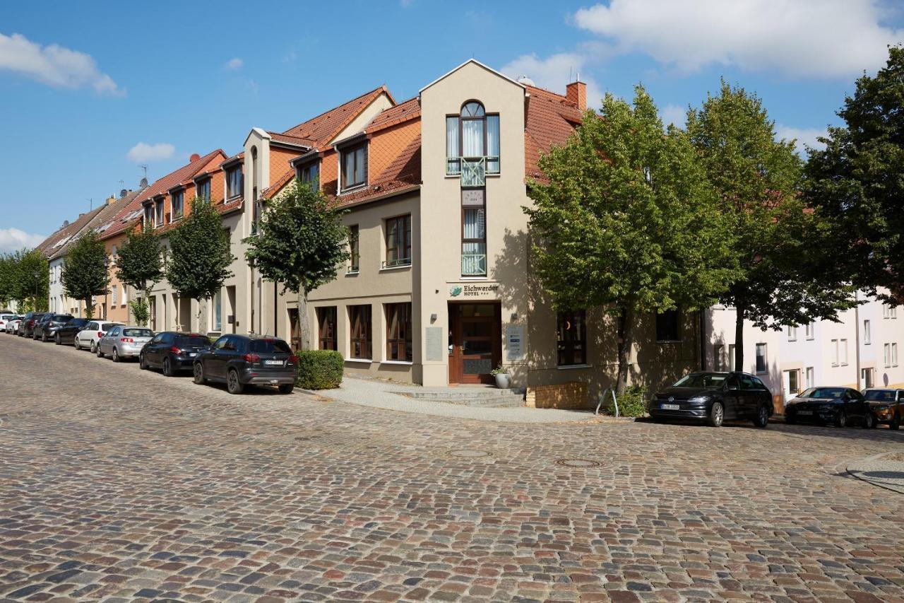 Hotel Garni "Zum Eichwerder" Templin Exterior foto